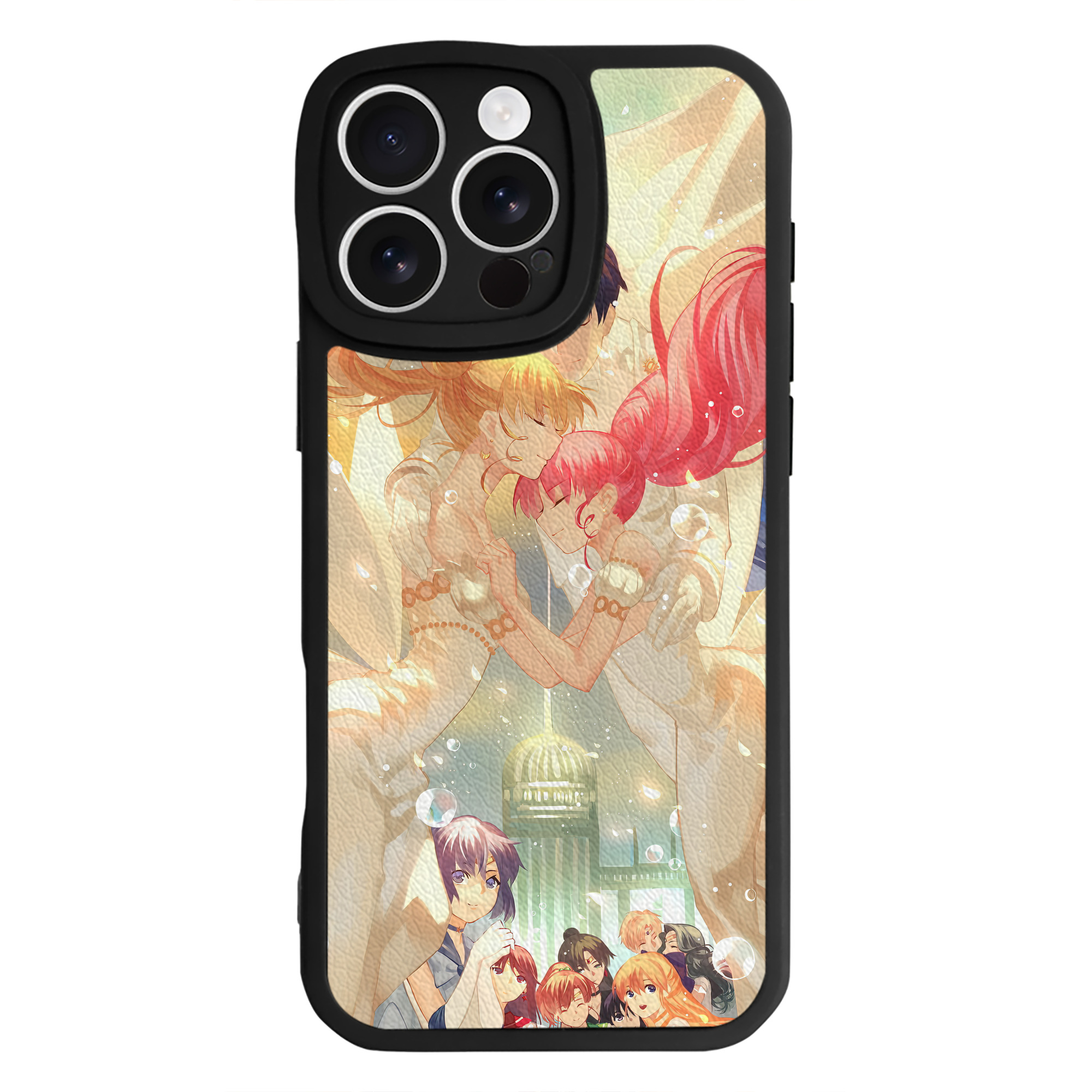 （画像用） 美少女戦士セーラームーン Sailor Moon 【iPhone 16シリーズ対応】シリコンスマホケース（レザー調） 材質：シリコン